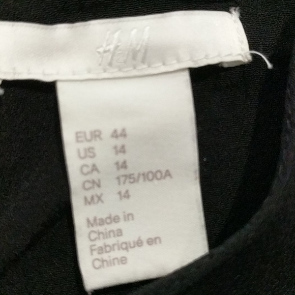 H&M black beaded tunic - Picture 6 of 6